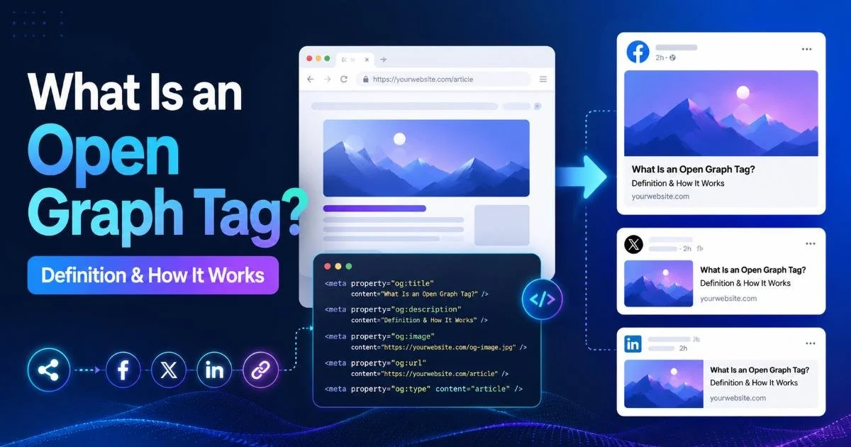 What Is an Open Graph Tag? Definition & How It Works