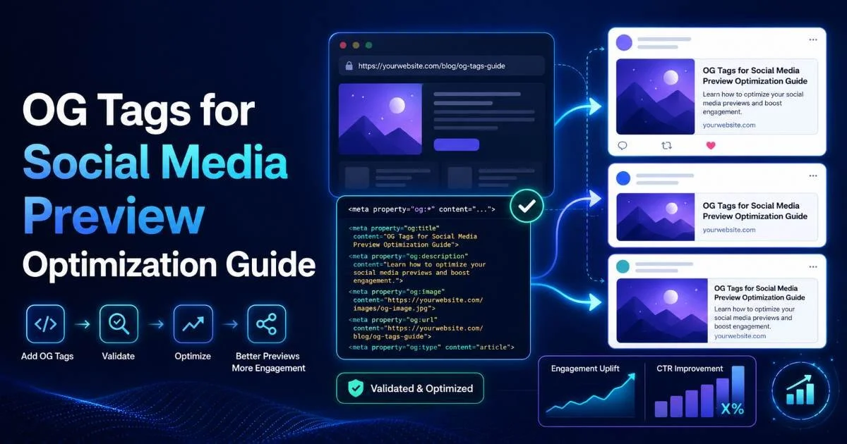 OG Tags for Social Media Preview Optimization Guide